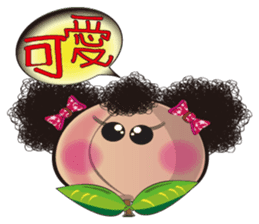 Peaches Elves sticker #5357336