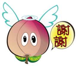 Peaches Elves sticker #5357339