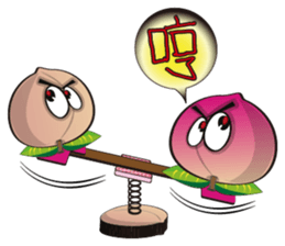 Peaches Elves sticker #5357340