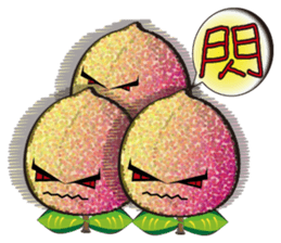 Peaches Elves sticker #5357346