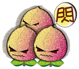 Peaches Elves sticker #5357346