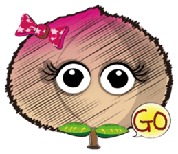 Peaches Elves sticker #5357350