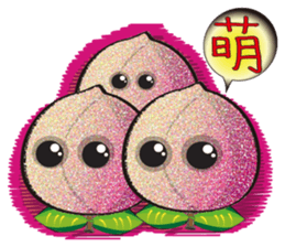 Peaches Elves sticker #5357352