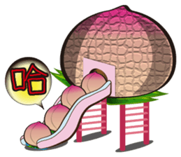 Peaches Elves sticker #5357355