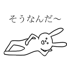 THE RABBITMAN sticker #5358037