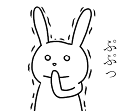 THE RABBITMAN sticker #5358052