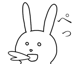 THE RABBITMAN sticker #5358056