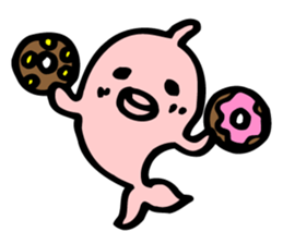 dolphin friends 2 sticker #5358204