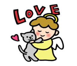 The pretty angel MUFFY sticker #5358282