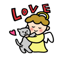 The pretty angel MUFFY sticker #5358282