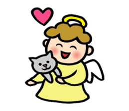 The pretty angel MUFFY sticker #5358292