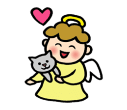 The pretty angel MUFFY sticker #5358292