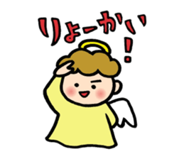 The pretty angel MUFFY sticker #5358293