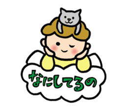 The pretty angel MUFFY sticker #5358303