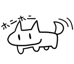 Spineless Boy with funny friends sticker #5358678