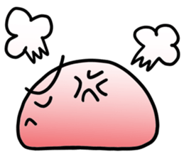 Spineless Boy with funny friends sticker #5358681