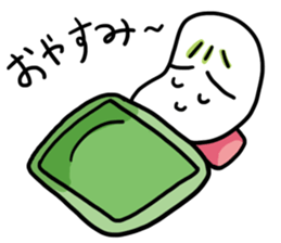 Spineless Boy with funny friends sticker #5358687