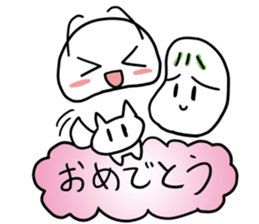 Spineless Boy with funny friends sticker #5358698