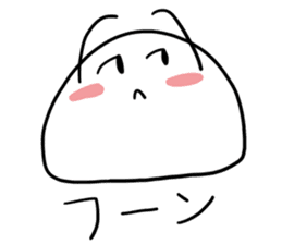 Spineless Boy with funny friends sticker #5358715