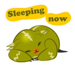 Green ball Elf sticker #5358759