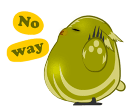 Green ball Elf sticker #5358764