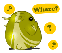 Green ball Elf sticker #5358766