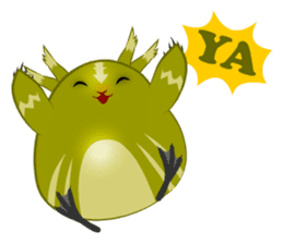 Green ball Elf sticker #5358771