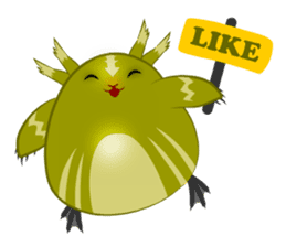 Green ball Elf sticker #5358773