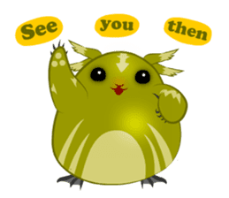 Green ball Elf sticker #5358774