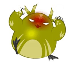 Green ball Elf sticker #5358778