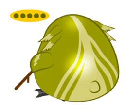 Green ball Elf sticker #5358780