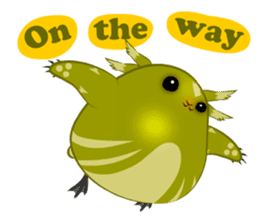 Green ball Elf sticker #5358781