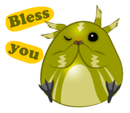 Green ball Elf sticker #5358784