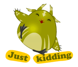 Green ball Elf sticker #5358786