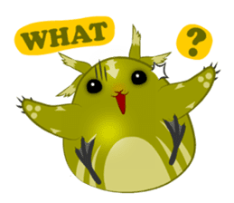 Green ball Elf sticker #5358788