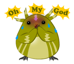 Green ball Elf sticker #5358790