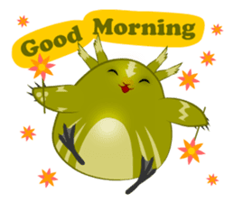 Green ball Elf sticker #5358792