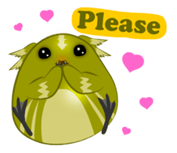 Green ball Elf sticker #5358793