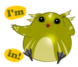 Green ball Elf sticker #5358795