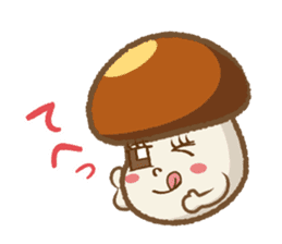 Nameko-chan the Nameko mushroom sticker #5358803