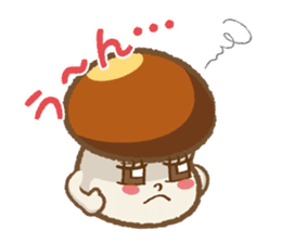 Nameko-chan the Nameko mushroom sticker #5358805