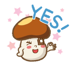 Nameko-chan the Nameko mushroom sticker #5358810