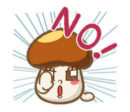 Nameko-chan the Nameko mushroom sticker #5358811