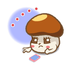 Nameko-chan the Nameko mushroom sticker #5358814