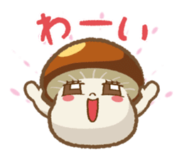 Nameko-chan the Nameko mushroom sticker #5358817