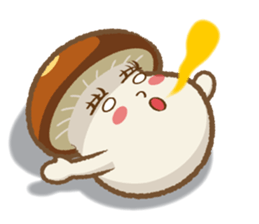 Nameko-chan the Nameko mushroom sticker #5358826