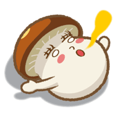 Nameko-chan the Nameko mushroom sticker #5358826