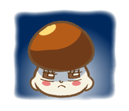 Nameko-chan the Nameko mushroom sticker #5358831