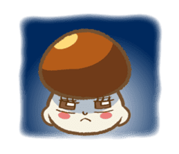 Nameko-chan the Nameko mushroom sticker #5358831