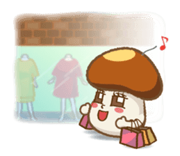 Nameko-chan the Nameko mushroom sticker #5358833